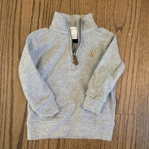 Ralph Lauren infant 1/4 zip sweater